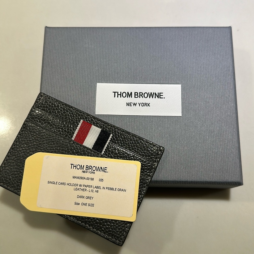 Thom Browne single card holder